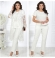 LIA11623 Trīsdaļīgs kostīms ar mežģīņu kardiganu