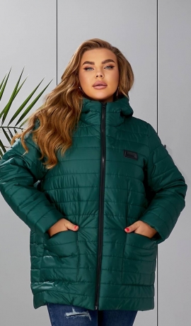 LIA19000 Rudens virsjaka ar kapuci
