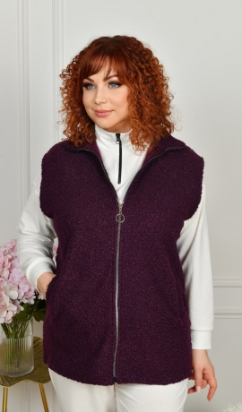 LIA25755 Veste ar kabatām 