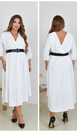 LIA20022 Eleganta kleita ar jostu