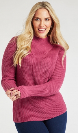 2-0432 Rozā džemperis