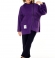 LIA25772 Violeta jaka ar kapuci