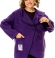 LIA25772 Violeta jaka ar kapuci