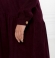 LIA14898 Velveta kleita ar kabatām