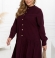 LIA14898 Velveta kleita ar kabatām