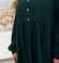 LIA14901 Velveta kleita ar kabatām