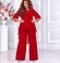 LIA26461 Divdaļīgs kostīms ar šifona blūzi