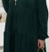 LIA14936 Velveta kleita ar volāniem