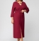 LIA10999 Bordo krāsas viskozes kleita 