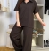 LIA23974 Divdaļīgs lina kostīms