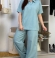 LIA23970 Divdaļīgs lina kostīms