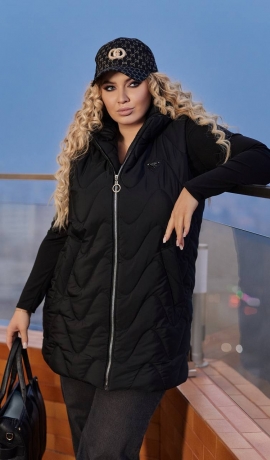 LIA18473 Melna veste