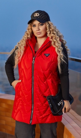 LIA18476 Sarkana veste