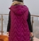 LIA18474 Vīna krāsas veste