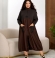 LIA26520 Divu audumu kleita ar kabatām