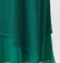 LIA9340 Zaļa kleita ar volānu