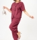 LIA23343 Bordo divdaļīgs kostīms