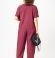 LIA23343 Bordo divdaļīgs kostīms