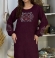LIA26525 Velveta kleita ar dekoratīviem akmeņiem