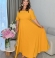LIA24608 Maxi garuma kleita 