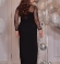 LIA14210 Melna gara kleita