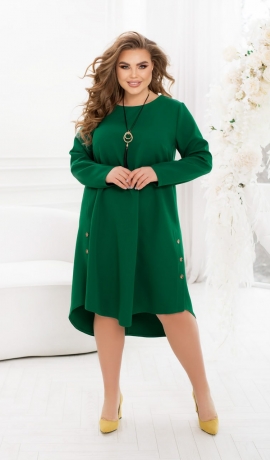 LIA20569 Asimetriska griezuma kleita
