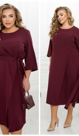 LIA20562 Midi kleita ar jostu 
