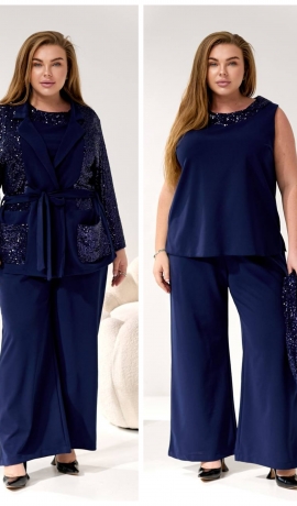 LIA20844 Elegants trīsdaļīgs kostīms