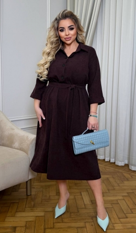 LIA22029 Velveta kleita