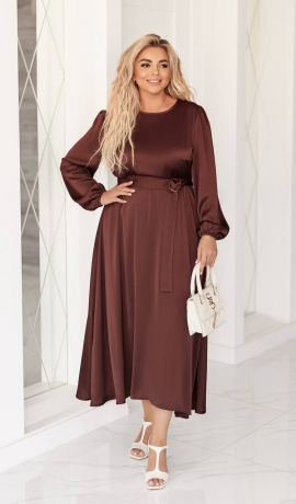 LIA22018 Zīdauduma kleita