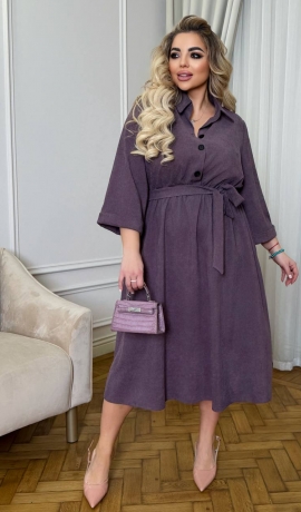 LIA22028 Velveta kleita 