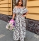 LIA24629 Maxi garuma kleita ar rakstu