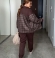 LIA21500 Divdaļīgs zamšauduma kostīms  