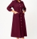 LIA22047 Velveta kleita ar kabatām 