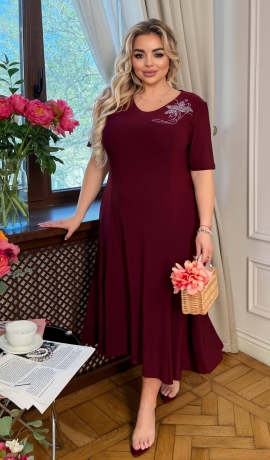 LIA24116 Bordo kleita 
