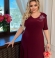 LIA24116 Bordo kleita 