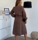 LIA25836 Velveta kleita ar jostu