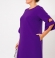 LIA11069 A-silueta violeta kleita
