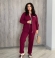 LIA25195 Divdaļīgs velveta kostīms