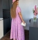LIA25172 Gara kleita ar rakstu