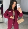 LIA25195 Divdaļīgs velveta kostīms