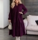 LIA20651 Velveta kleita ar volāniem 