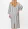 LIA11555 Pelēka viskozes kleita ar šalli