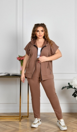 LIA23434 Divdaļīgs trikotāžas kostīms