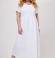 LIA9570 Balta kleita ar podziņām