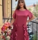 LIA24299 Eleganta kleita ar jostu
