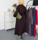 LIA26625 Velveta kleita ar kabatām