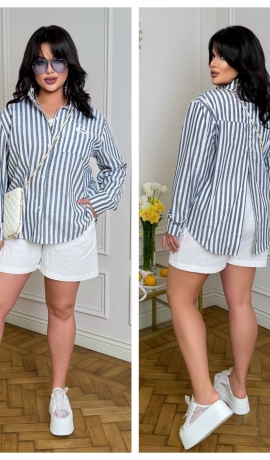 LIA23499 Divdaļīgs lina kostīms
