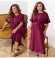 LIA24174 Marsala krāsas kleita 