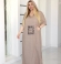 LIA24642 Lina kleita ar kabatu